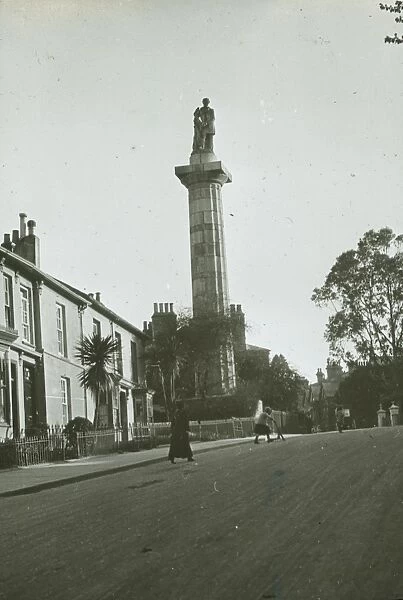 The Lander Monument, Truro, Cornwall. Around 1925