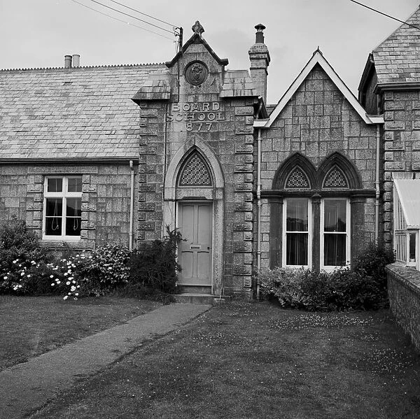 Lanlivery Board School, Cornwall. 1979