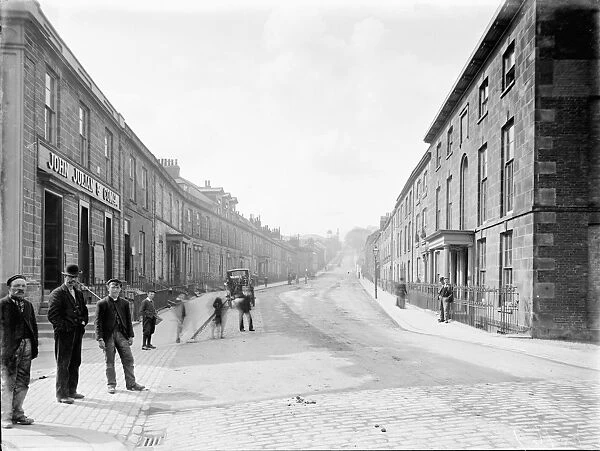 Lemon Street, Truro, Cornwall. Around 1890