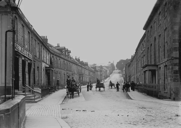 Lemon Street, Truro, Cornwall. Around 1890s