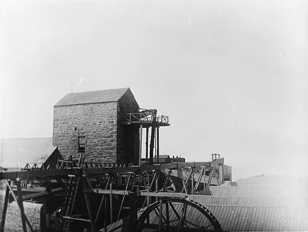 Levant Mine, St Just in Penwith, Cornwall. 1896