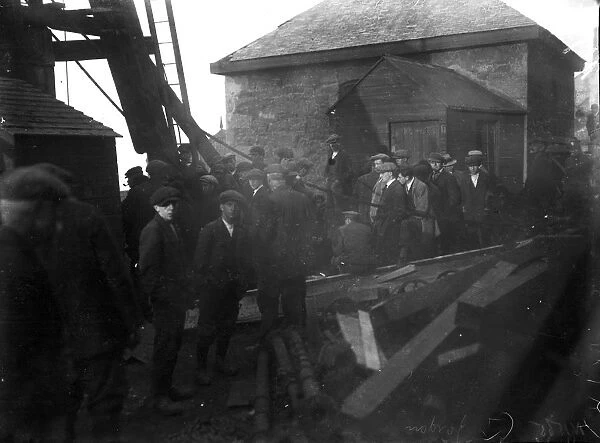 Levant Mine, St Just in Penwith, Cornwall. 1919