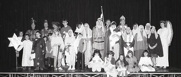 Lostwithiel Pageant, Cornwall. December 1985