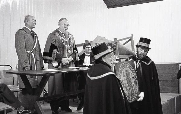 Lostwithiel Twinning Ceremony, Cornwall. October 1979