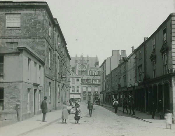 Lower Lemon Street, Truro, Cornwall. Around 1890