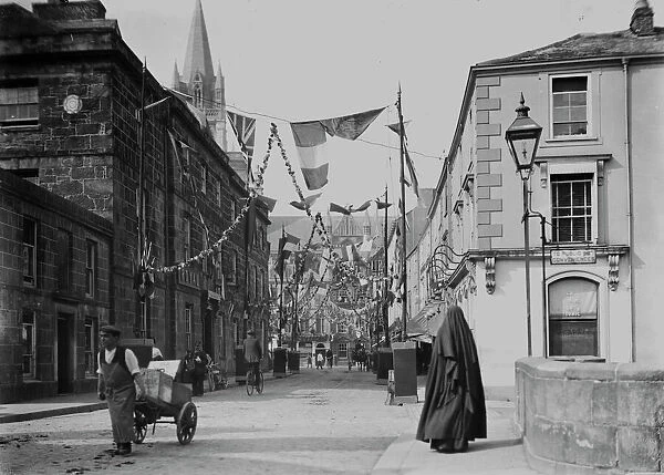 Lower Lemon Street, Truro, Cornwall. Probably 1911