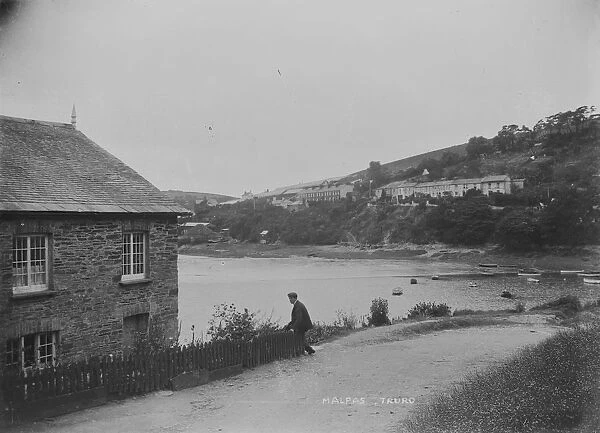 Malpas from St Michael Penkivel, Cornwall. Around 1890