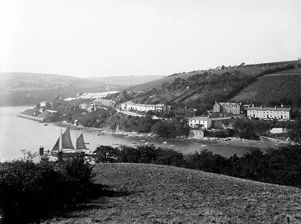 Malpas from St Michael Penkivel, Cornwall. Early 1900s