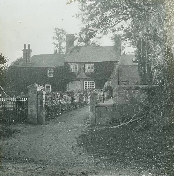 The Manor House at Golden, Probus, Cornwall. Around 1925