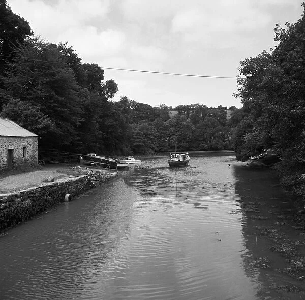 Mawgan Creek, Mawgan in Meneage, Cornwall. 1978