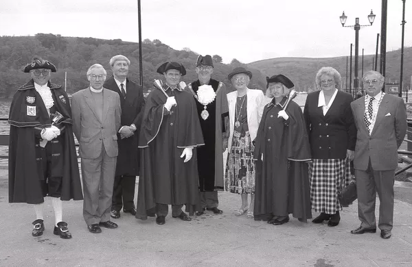 Mayor Making, Fowey, Cornwall. May 1995