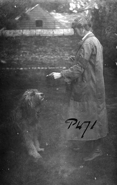 Mrs Alfred Martin, Tregavethan Farm, Truro, Cornwall. 1917