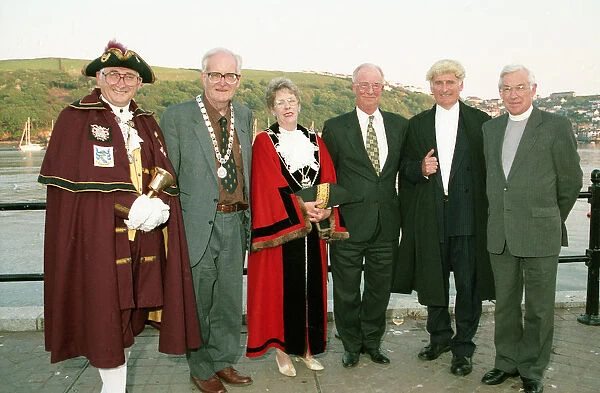 New Mayor, Fowey, Cornwall. May 1998