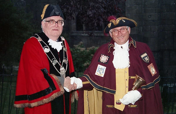 New Mayor, Fowey, Cornwall. May 1999