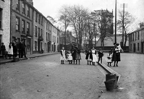 New Street, Falmouth, Cornwall. Early 1900s