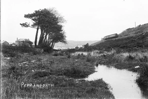 Newquay to Chacewater branch line, Cornwall. Early 1900s