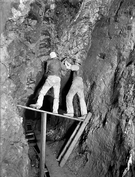 North Crofty Mine, Camborne, Cornwall. 14th May 1906