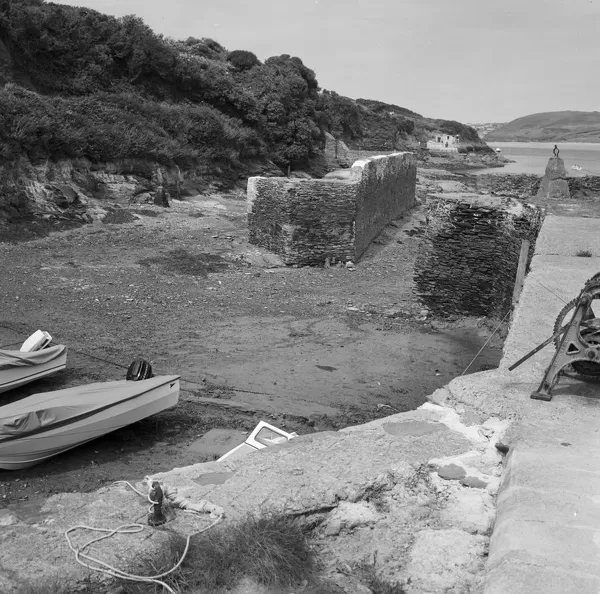 Old harbour, Padstow, Cornwall. 1974