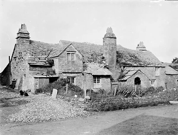 The Old Post Office, Trevena, Tintagel, Cornwall. 6th June 1907