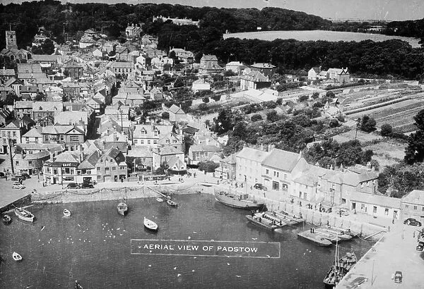 Padstow Harbour, Cornwall. Around 1930s