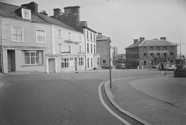 The Parade from West Street, Liskeard, Cornwall. 1969