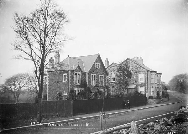 Pendrea House, Mitchell Hill Terrace, Truro. Early 1900s