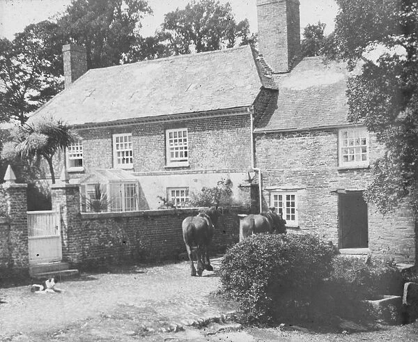 Penelewey Barton Farmhouse, Kea, Cornwall. Around 1920s