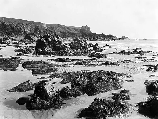 Pentreath Beach, Landewednack, Cornwall. 1908