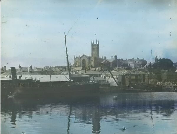 Penzance Harbour, Cornwall. 1920s