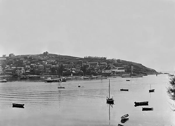 Polruan, Lanteglos by Fowey, Cornwall. Around 1912