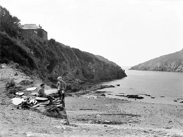 Port Quin, St Endellion, Cornwall. 1906