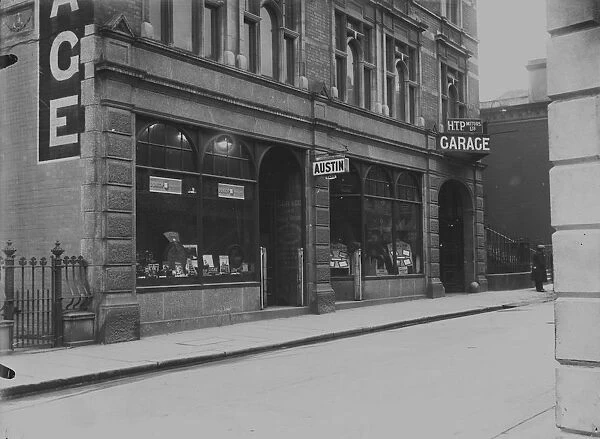 Princes Garage, Princes Street, Truro, Cornwall. 1920s