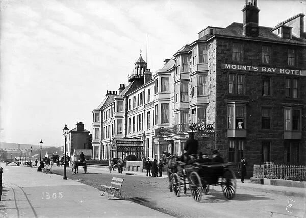 The Promenade, Penzance, Cornwall. Around 1910