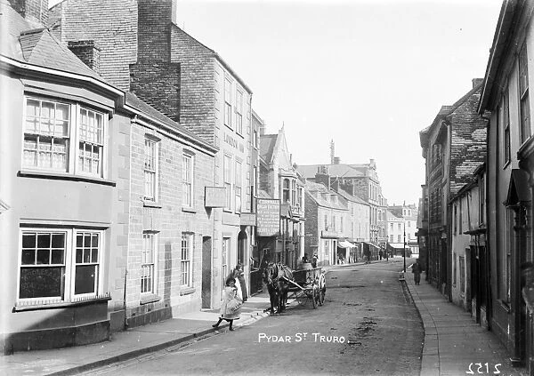 Pydar Street, Truro, Cornwall. About 1906