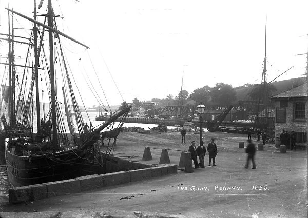 The Quay, Penryn, Cornwall. 1904