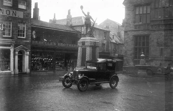 RAC official trial car, Truro, Cornwall. After 1922
