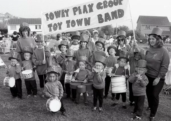 Regatta and Carnival Week, Fowey, Cornwall. August 1993