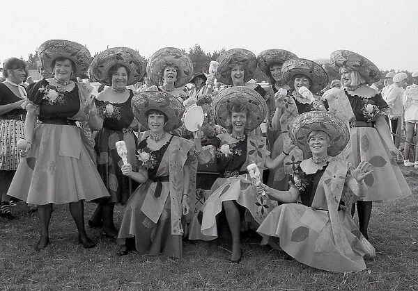 Regatta and Carnival Week, Fowey, Cornwall. August 1993