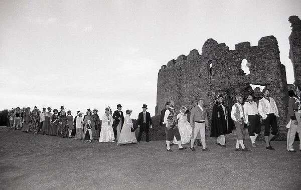 Restormel Castle, Lanlivery Parish, Cornwall. September 1989