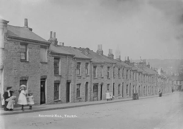 Richmond Hill, Truro, Cornwall. Early 1900s