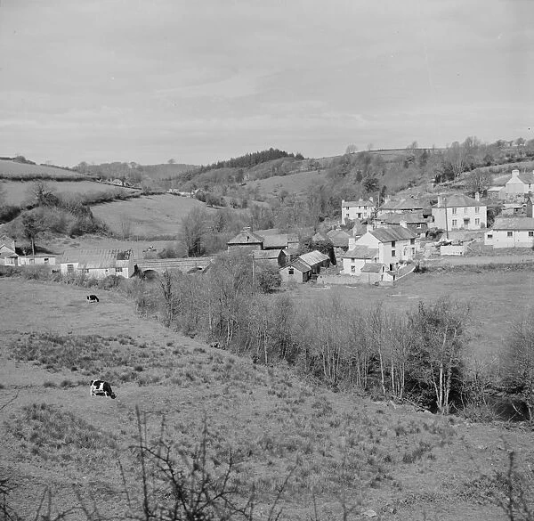 Rilla Mill and Bridge, Linkinhorne, Cornwall. 1964