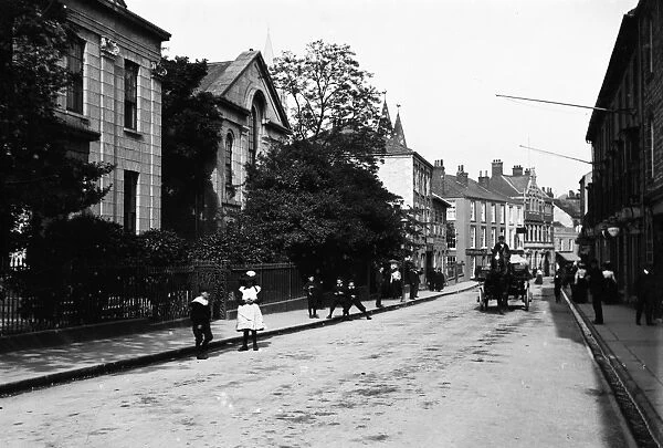 River Street, Truro, Cornwall. Around 1905