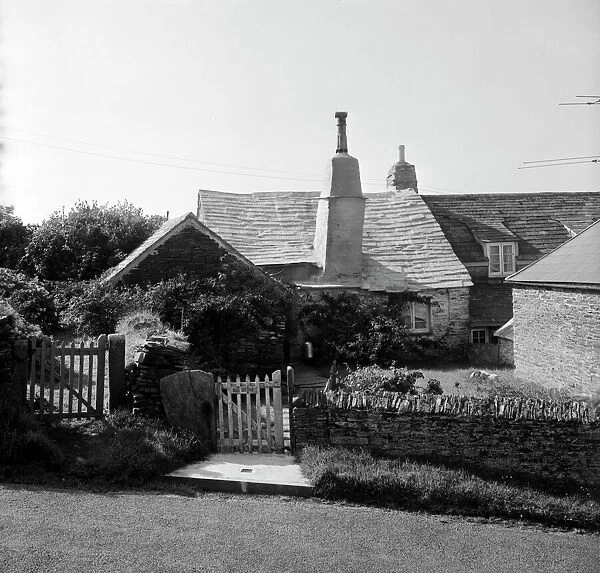 Rose Cottage, Trenale Lane, near Trevillet, Tintagel, Cornwall. 1966
