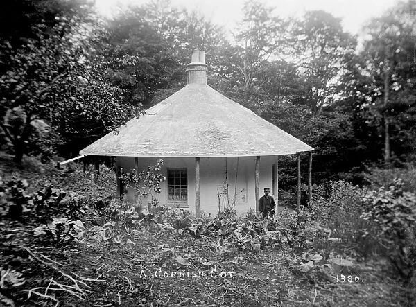 Round House in Cot wood, Stithians, Cornwall. Early 1900s