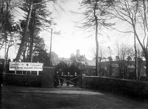 Royal Naval Auxiliary Hospital, Tregolls Road, Truro, Cornwall. Early 1900s