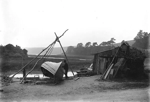 Ruan Lanihorne, Cornwall. Early 1900s