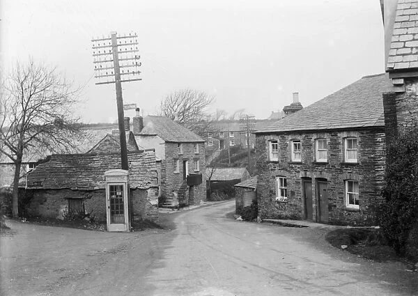 Rumford village, St Ervan, Cornwall. Around 1920s
