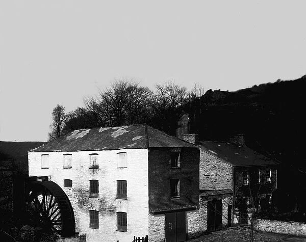 Scawswater Mill, Idless, Cornwall. Around 1914-1918