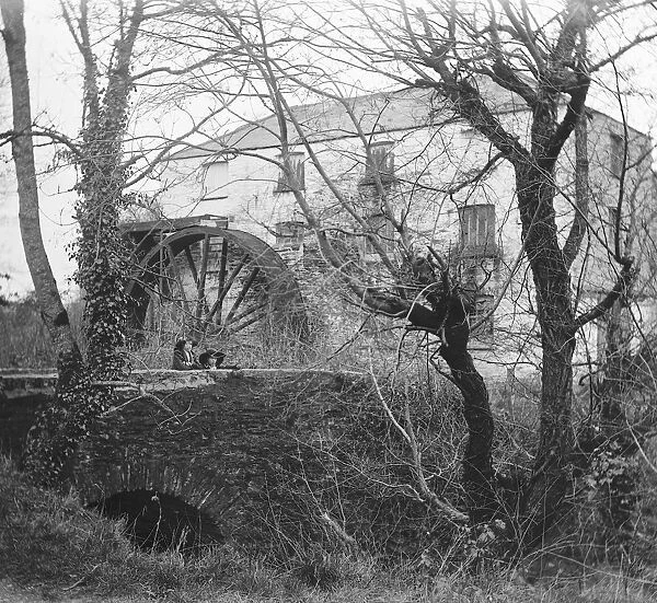 Scawswater Mill, Idless, Cornwall. Early 1900s