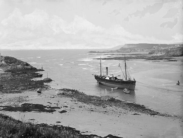 SS Dardare, Bude, Cornwall. 10th June 1905